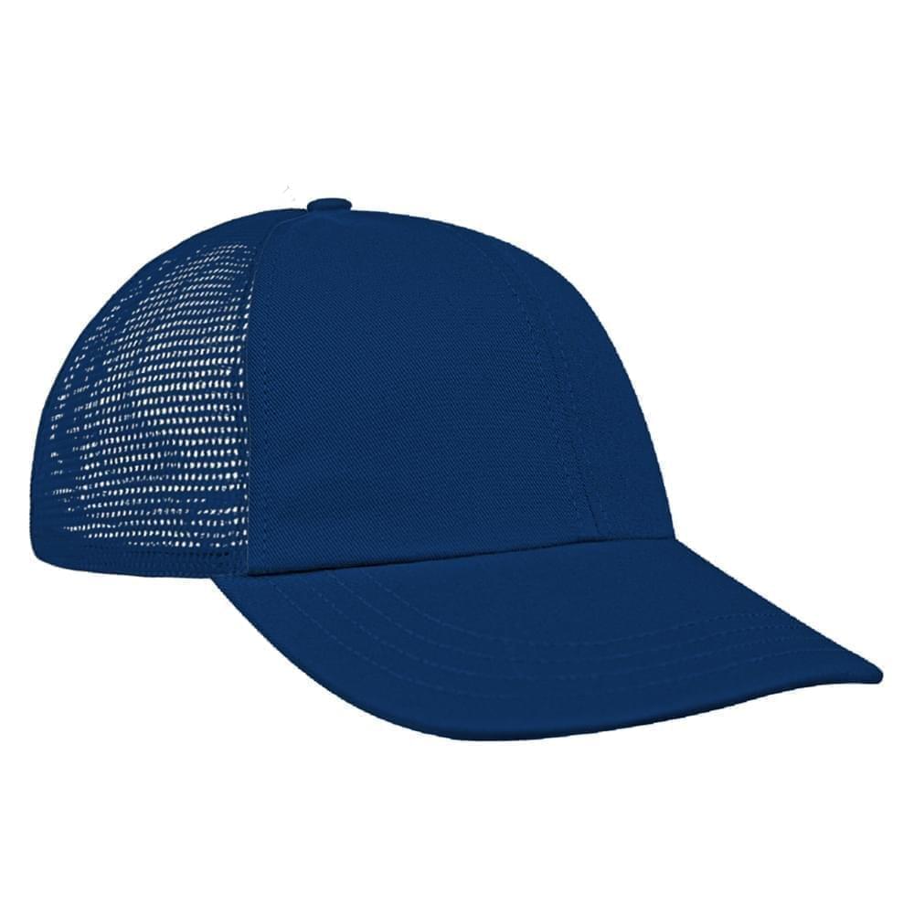 Navy Meshback Snapback Dad Cap