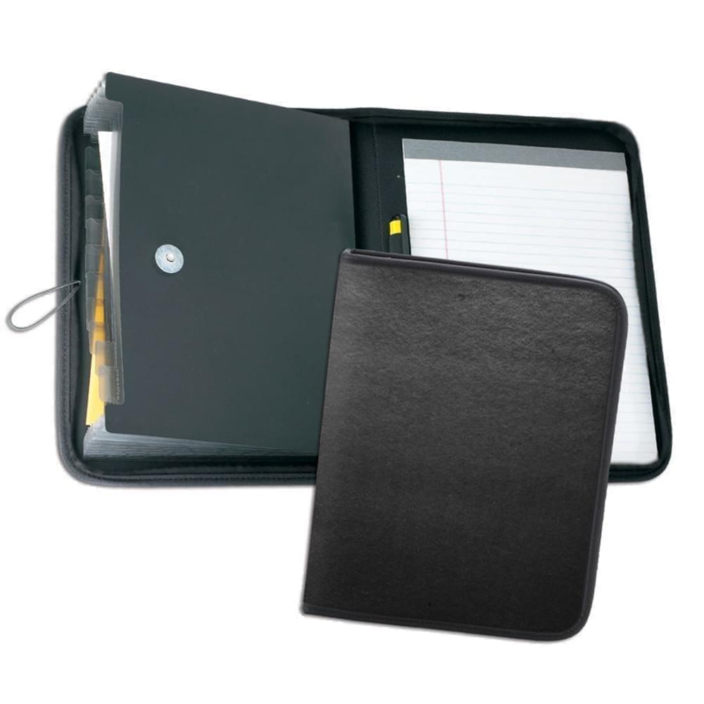 Accordion Letter Folder-Polished-Black
