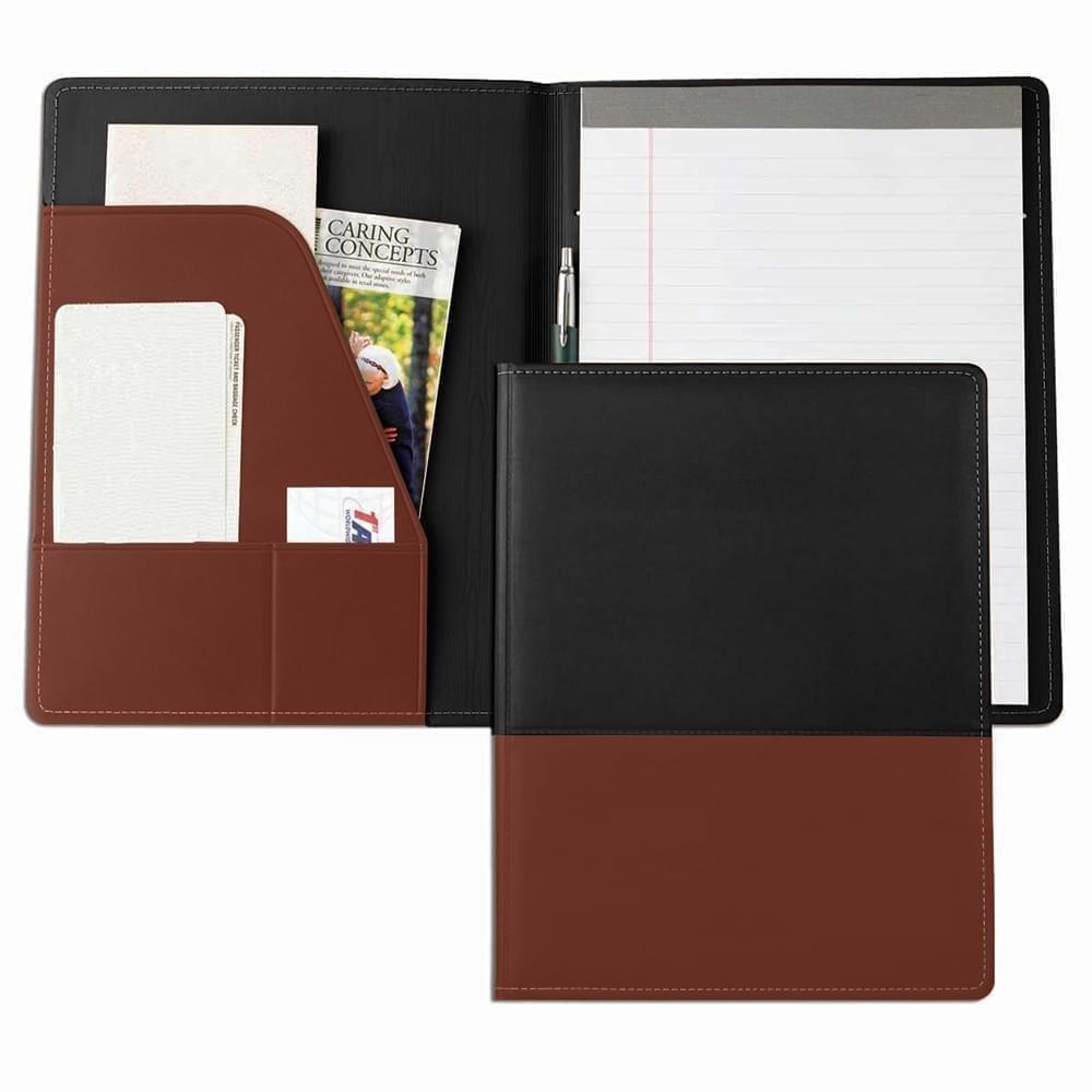 Duplex Letter Folder-Polished-Black / Brown