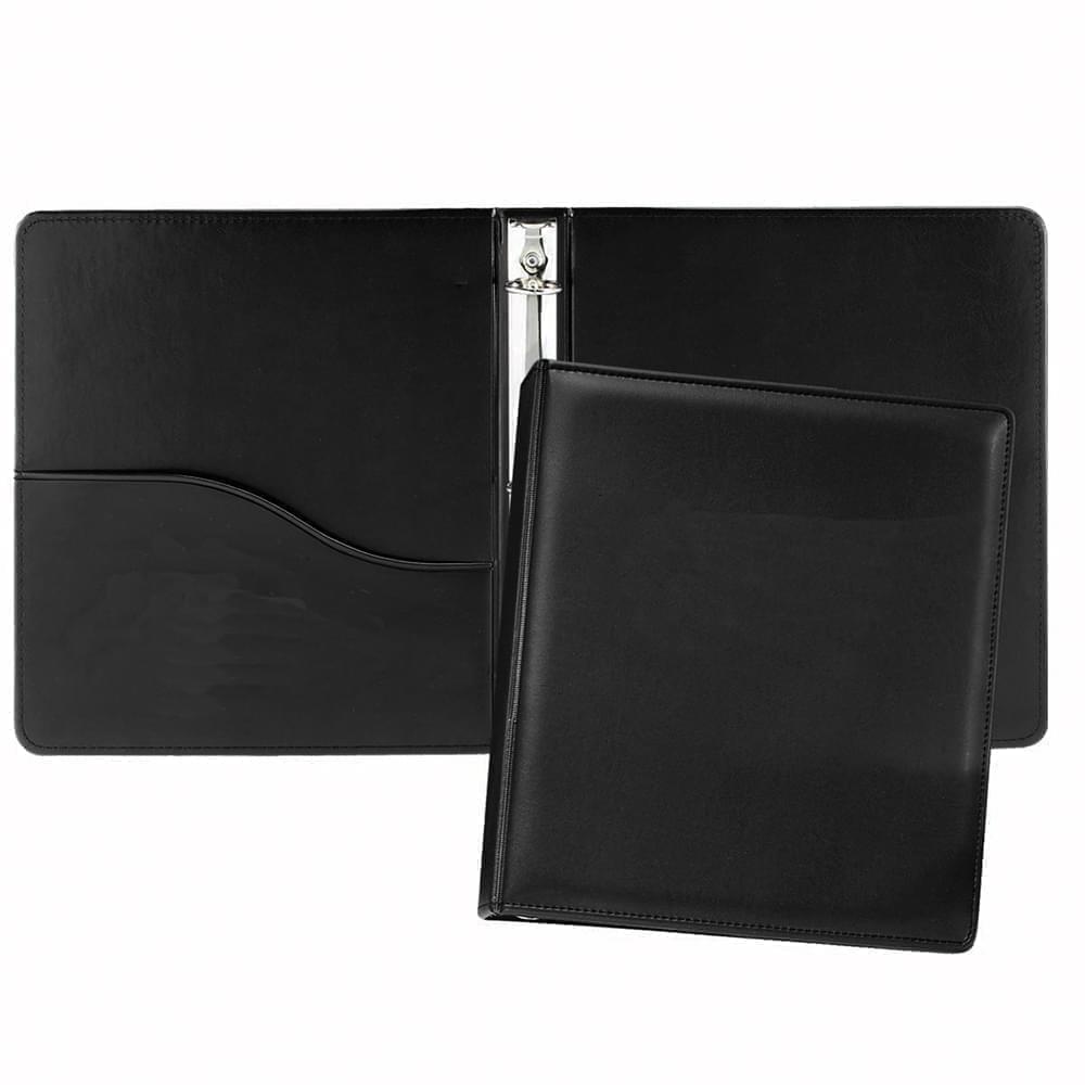 1" Lethredge Ring Binder-Matte-Black