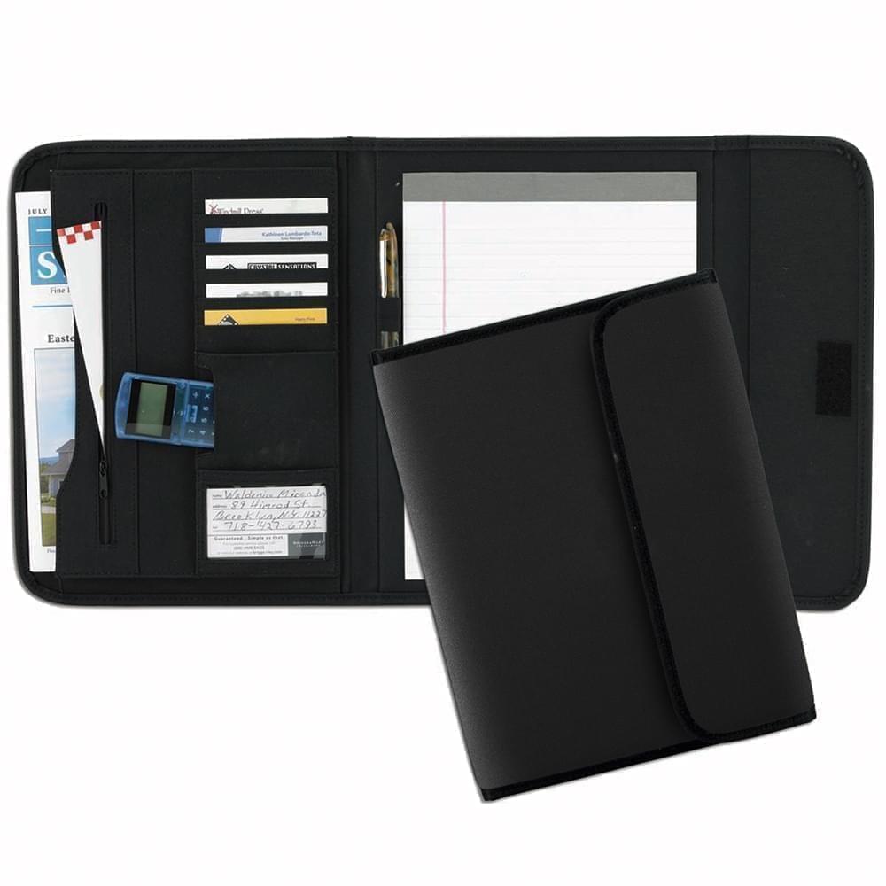 Tribeca Tri-Fold Folder-Nylon-Black