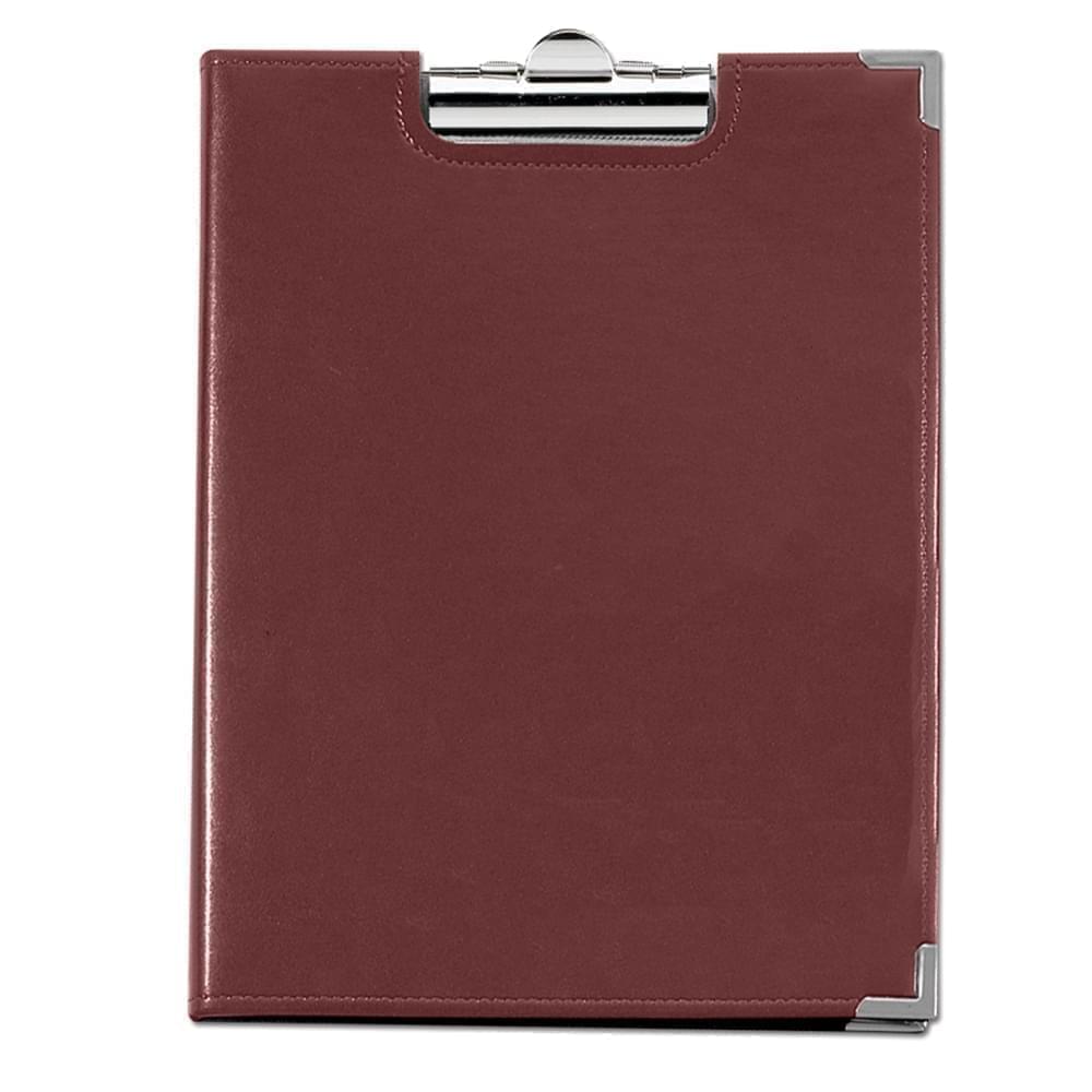 Stitched Letter Clipboard-Matte-Burgundy