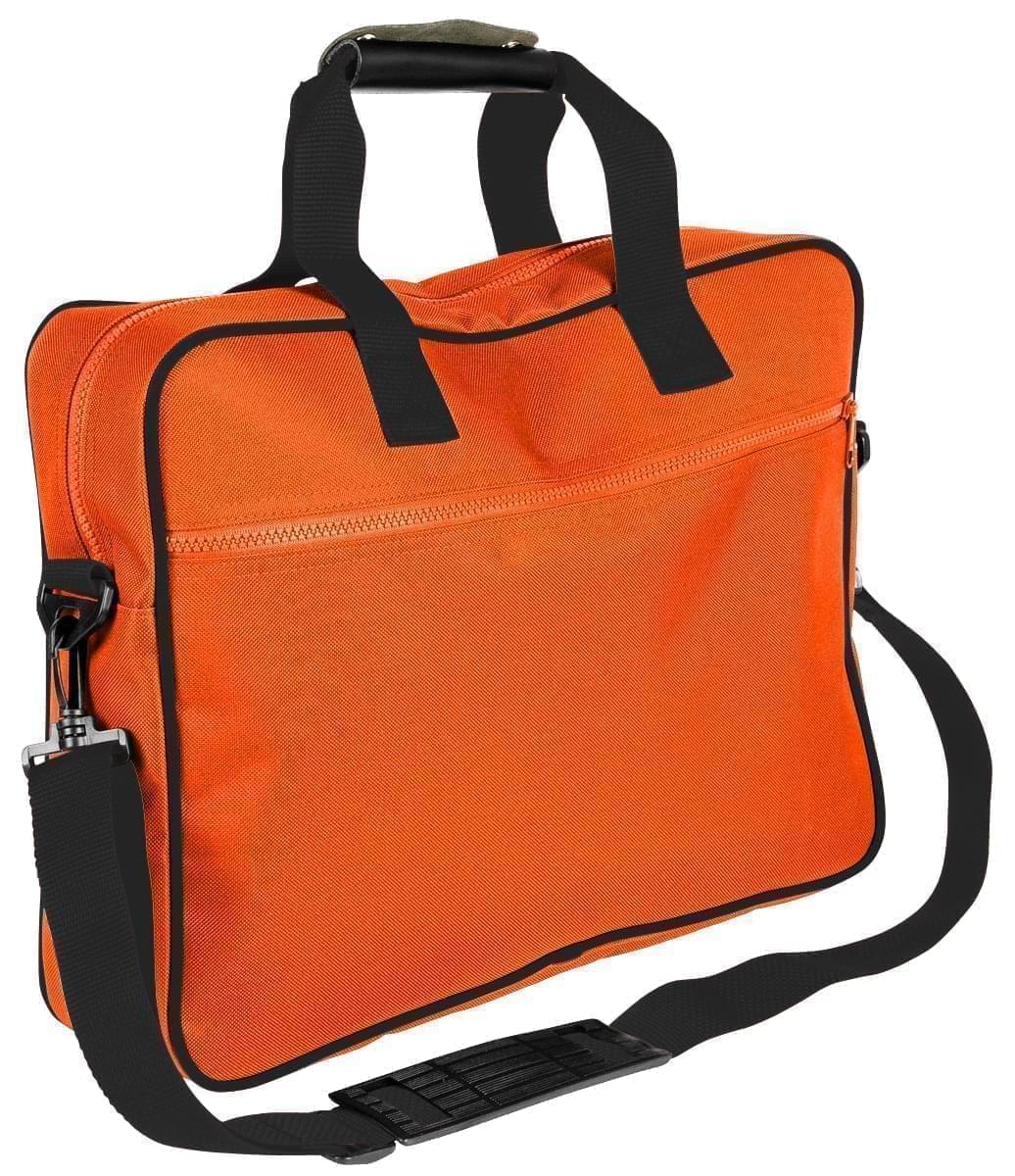 USA Made Nylon Poly Notebook Sleeves, Orange-Black, CPKVA59PXR