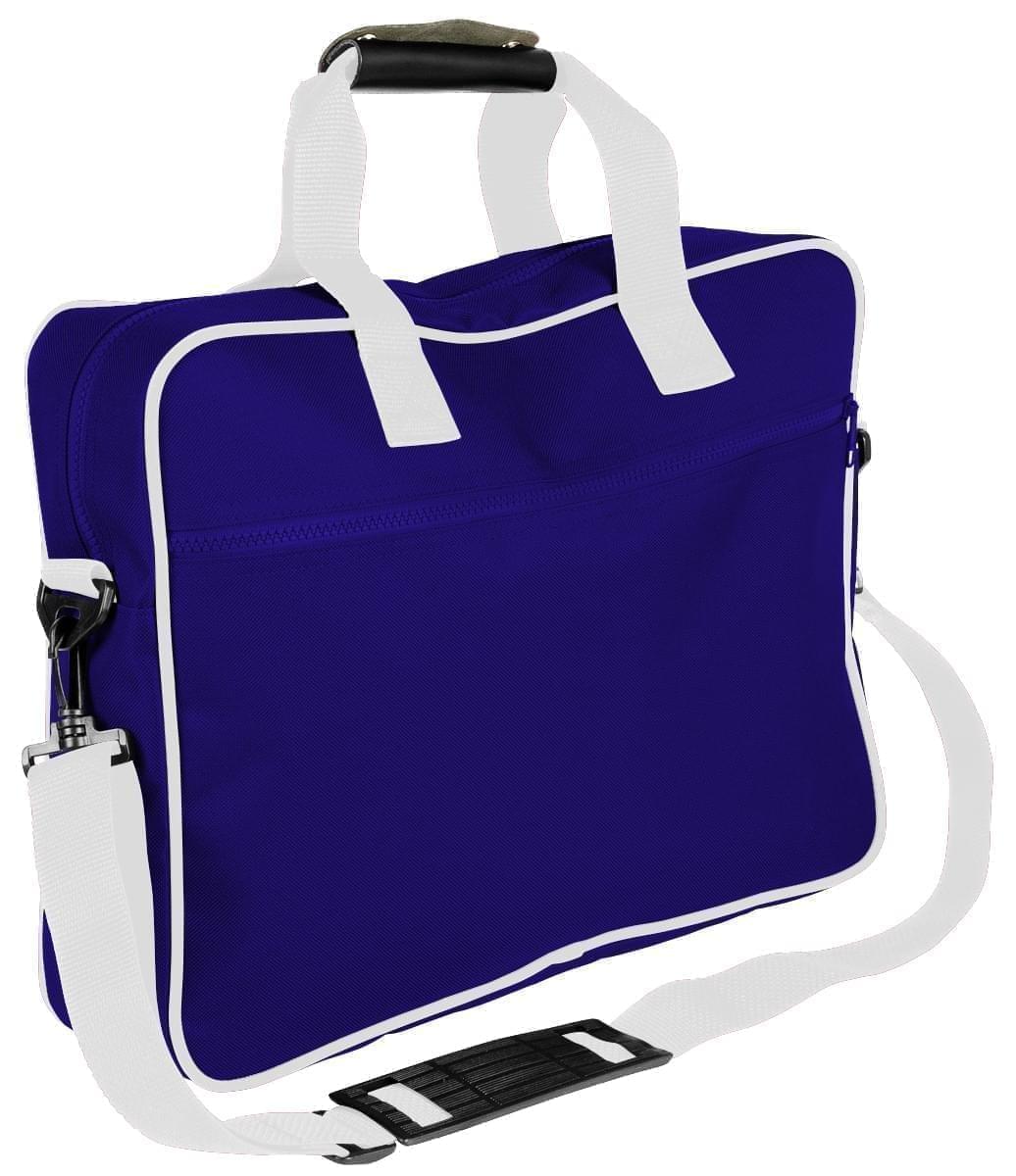 USA Made Nylon Poly Notebook Sleeves, Purple-White, CPKVA59PY4