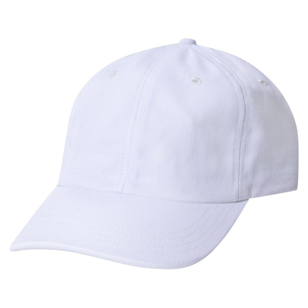 Stock White Unstructured Chino Slide Buckle