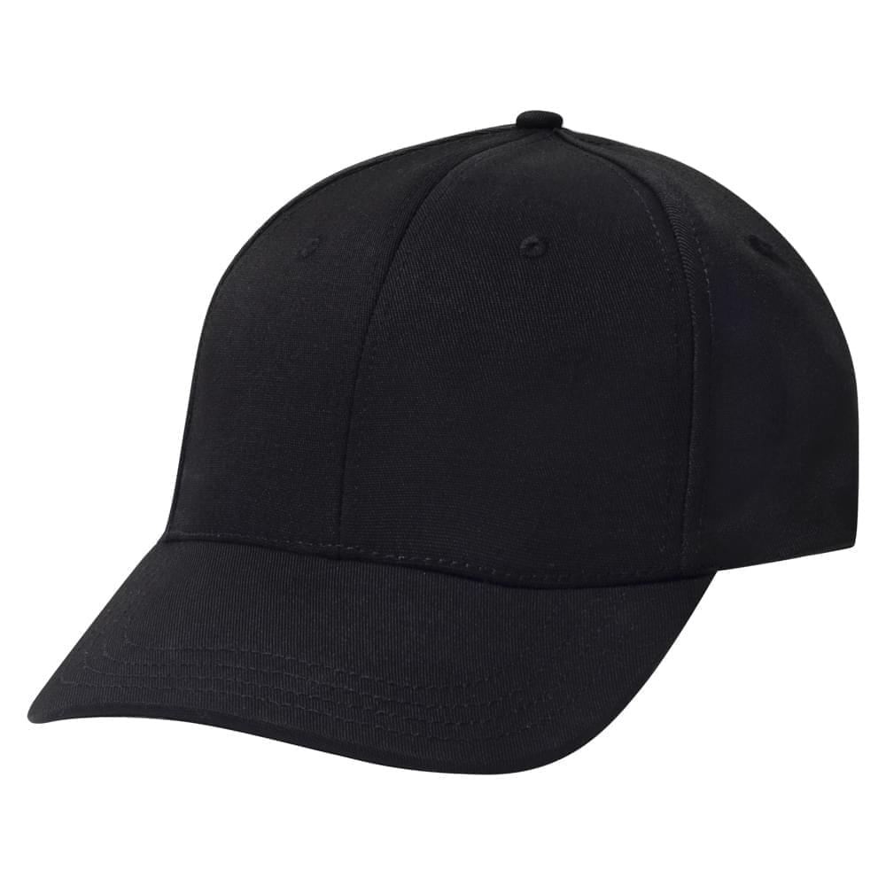 Stock Black Lowstyle Twill Snapback