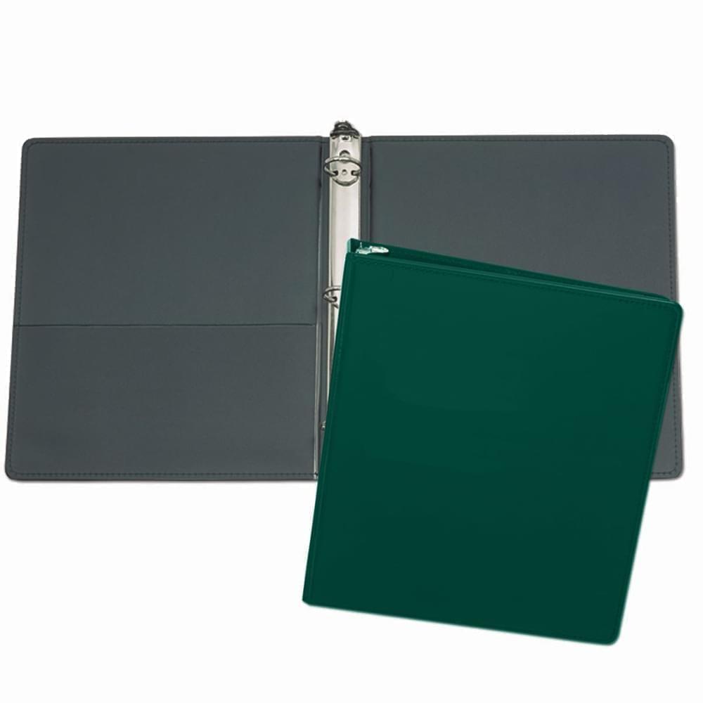 1" Premium Ring Binder-Polished-Hunter
