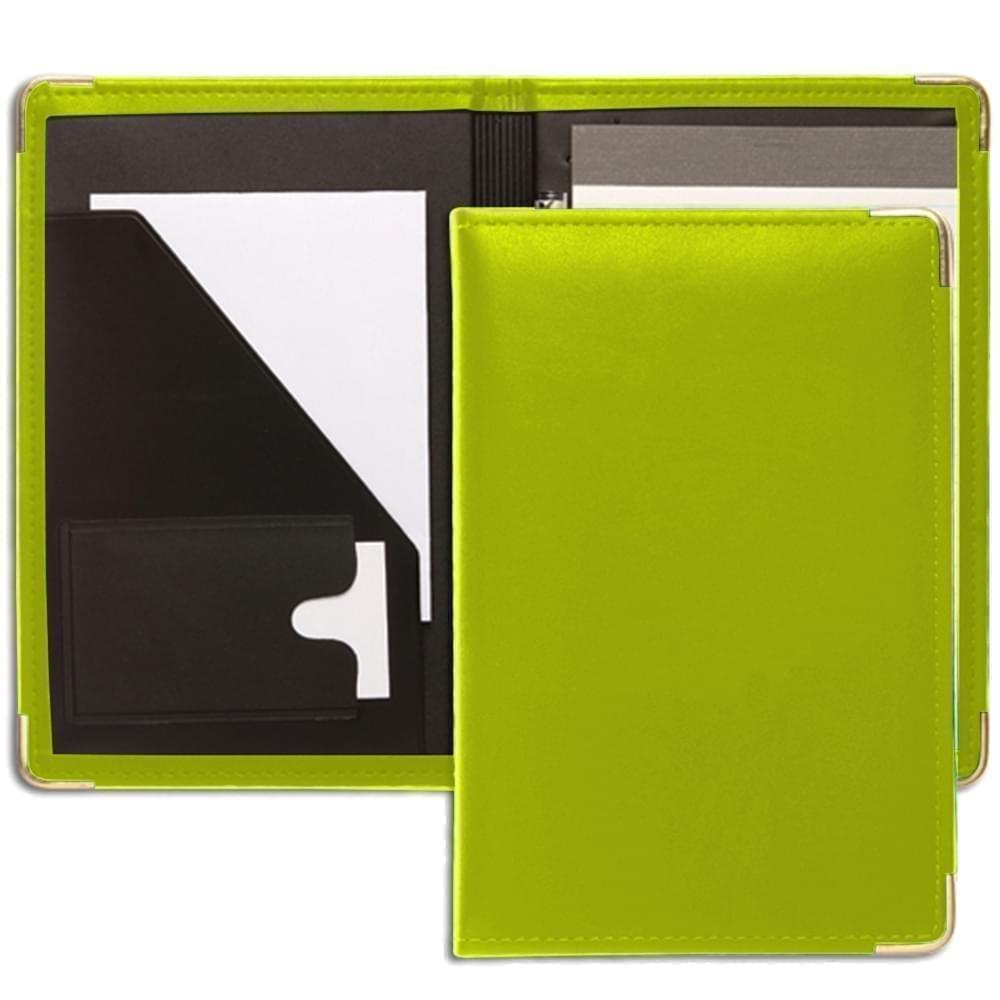 Noble Junior Folder-Faux Leather Vinyl-Lime