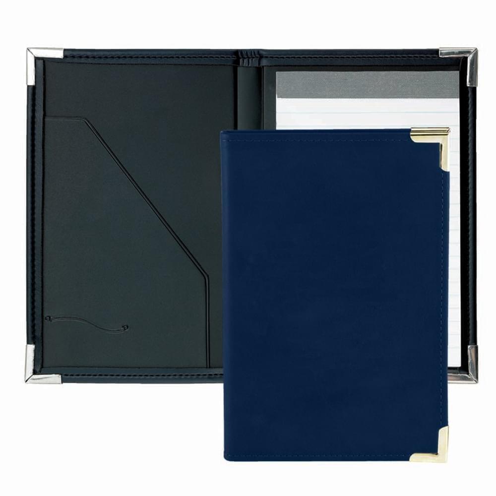 Stitched Junior Folder-Matte-Navy