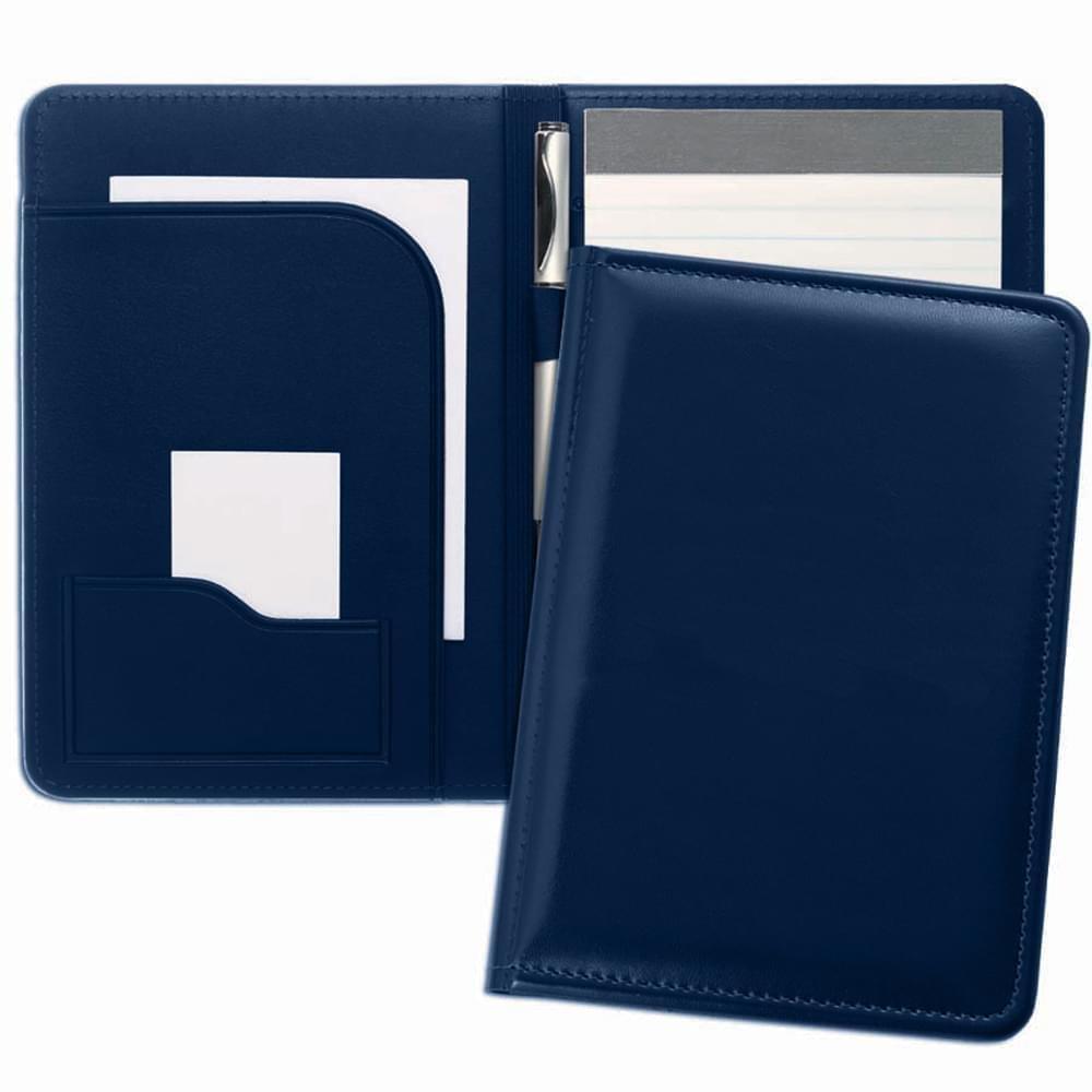 Grainedge Junior Folder-Faux Leather Vinyl-Navy