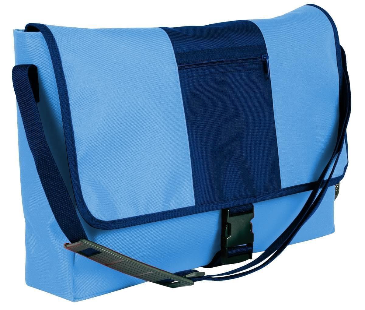 USA Made Nylon Poly Dad Shoulder Bags, Columbia-Navy, OHEDA19AUI