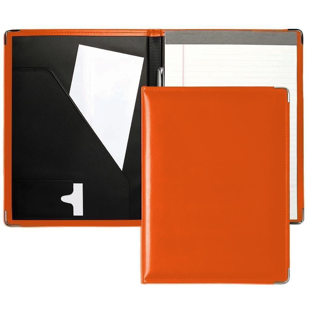 Noble Letter Folder-Faux Leather Vinyl-Orange