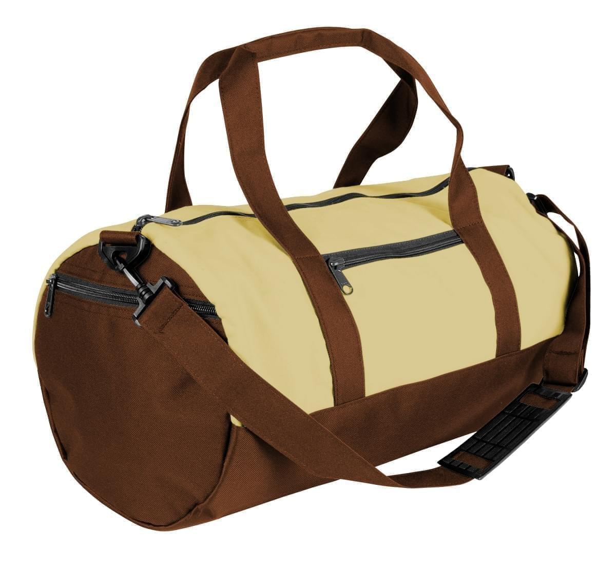 USA Made Canvas Equipment Duffle Bags, Natural-Brown, PMLXZ2AAKD