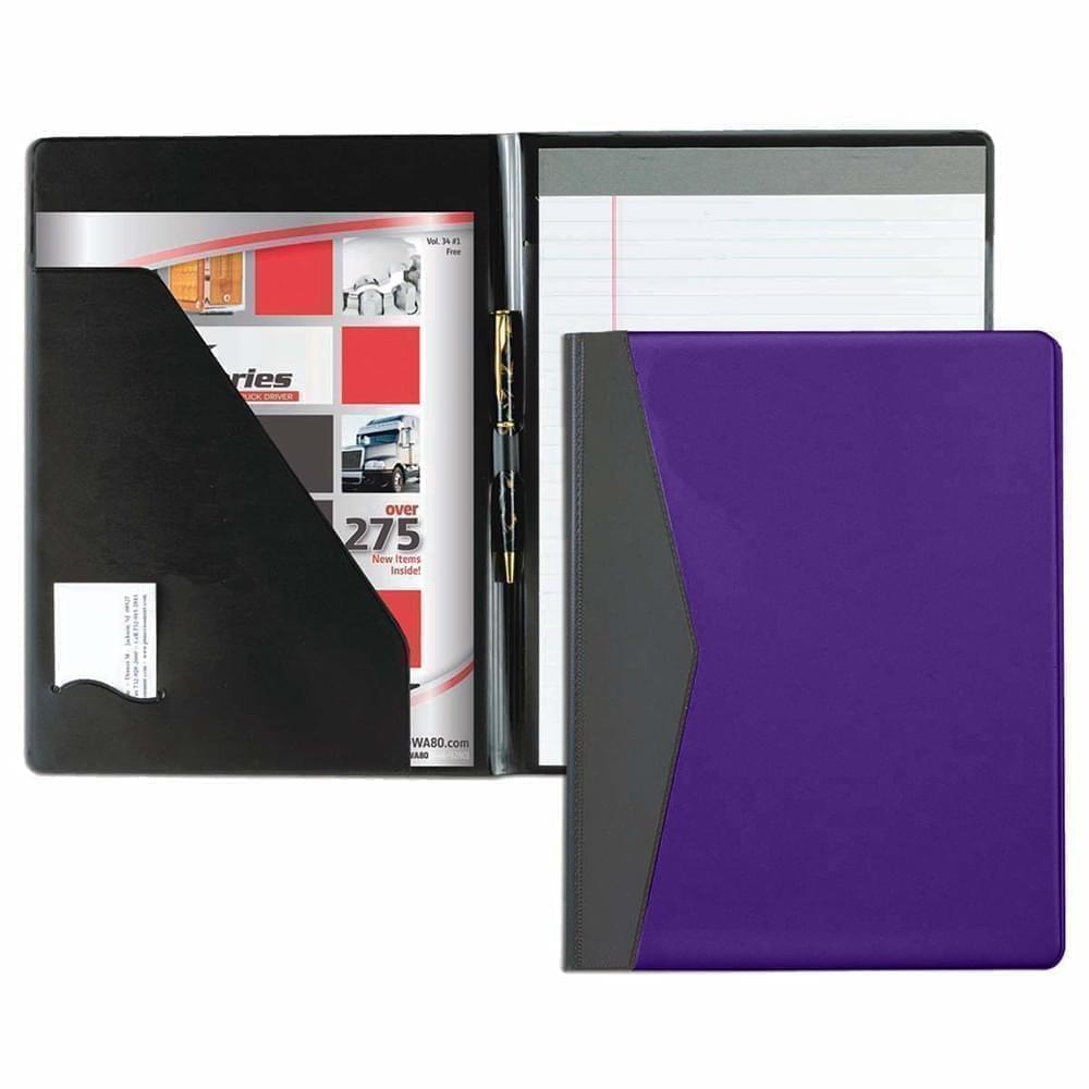 Hilites Sealed Letter Folder-Suedene-Purple