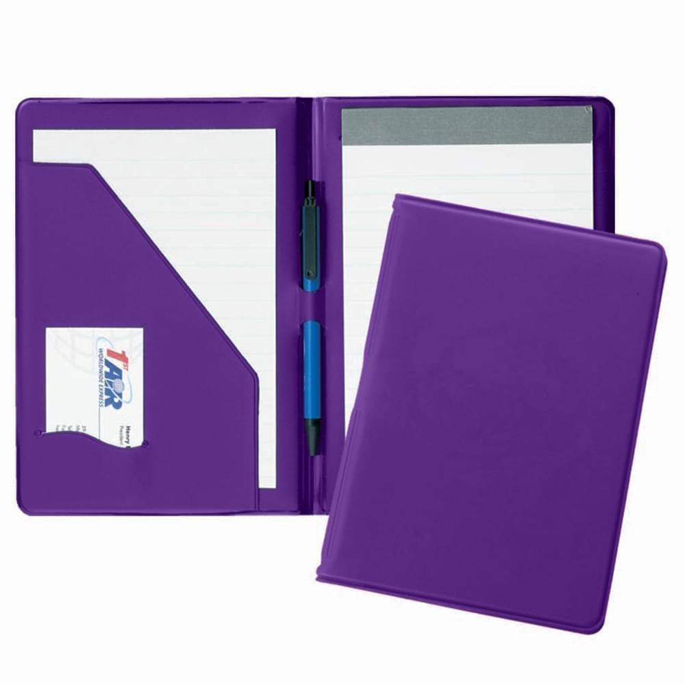 Sealed Junior Folder-Suedene-Purple