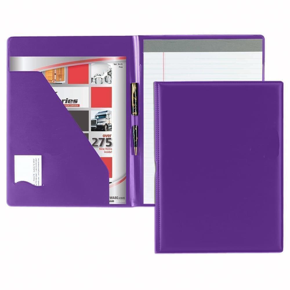 Sealed Letter Folder-Suedene-Purple