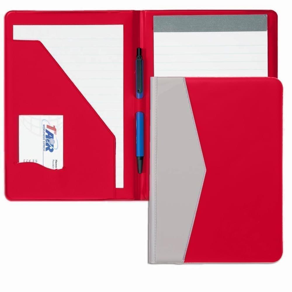 Hilites Sealed Junior Folder-Suedene-Red