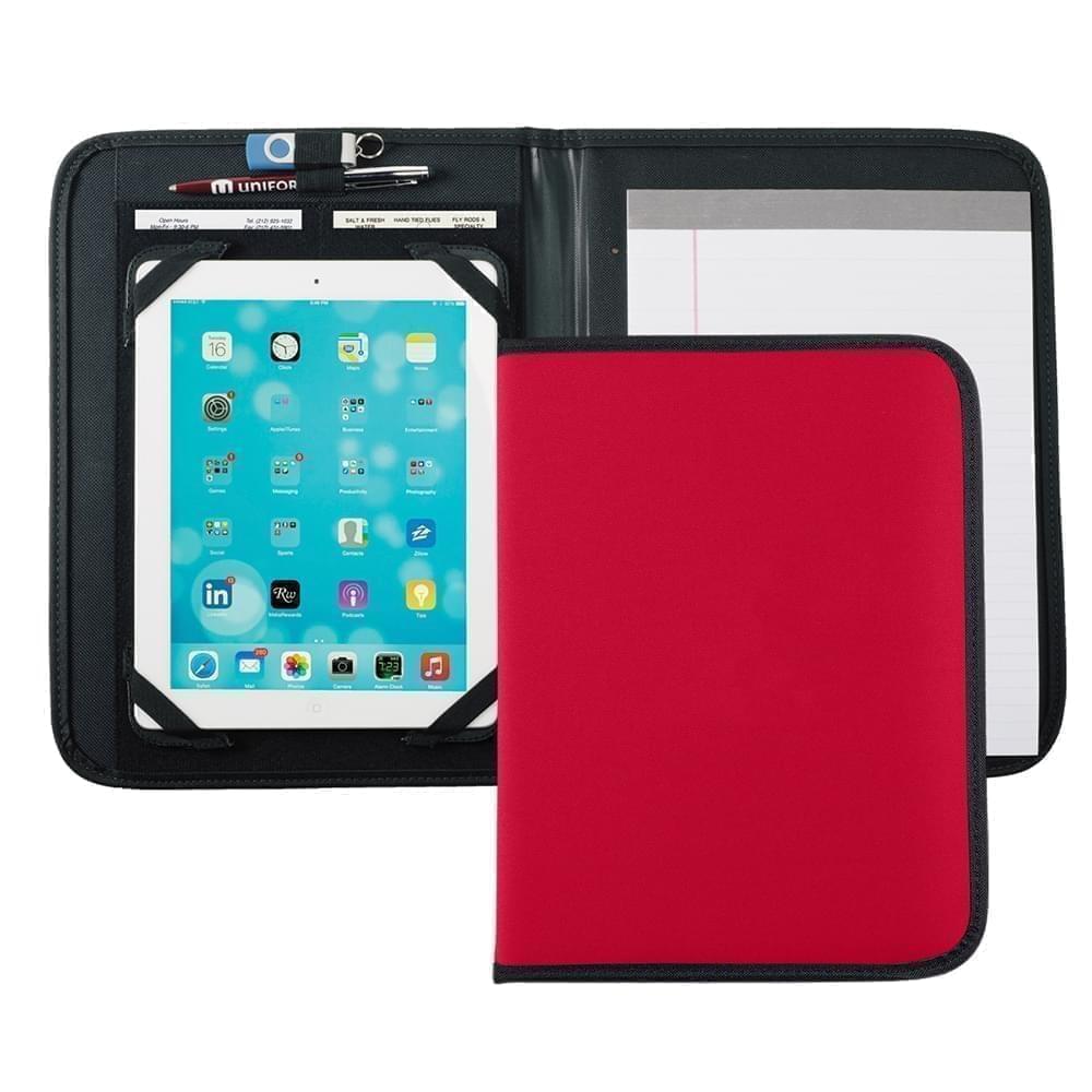 Tribeca Tablet Folio-Nylon-Red