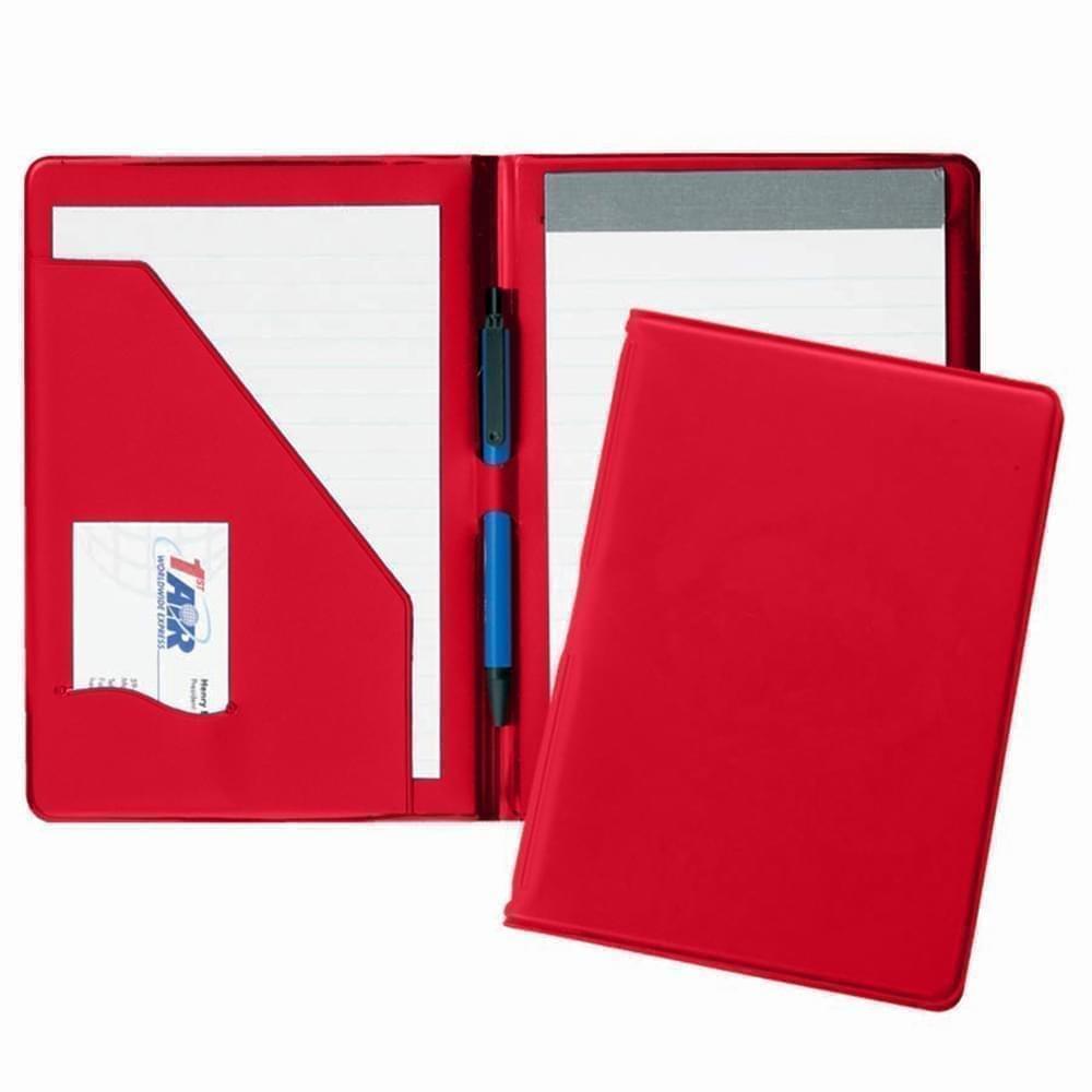 Sealed Junior Folder-Suedene-Red
