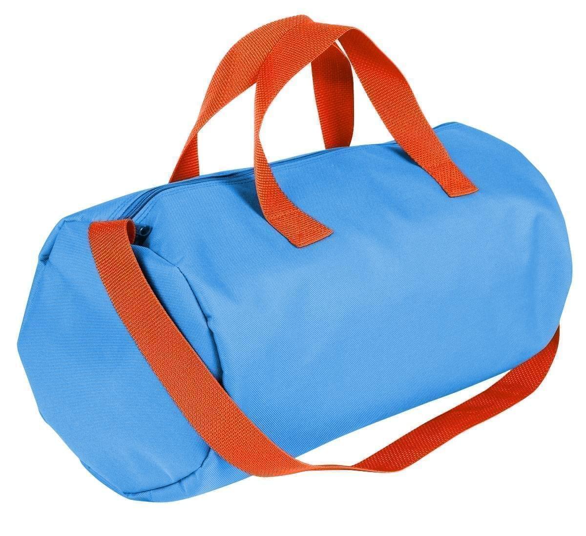 USA Made Nylon Poly Gym Roll Bags, Columbia-Orange, ROCX31AAU0