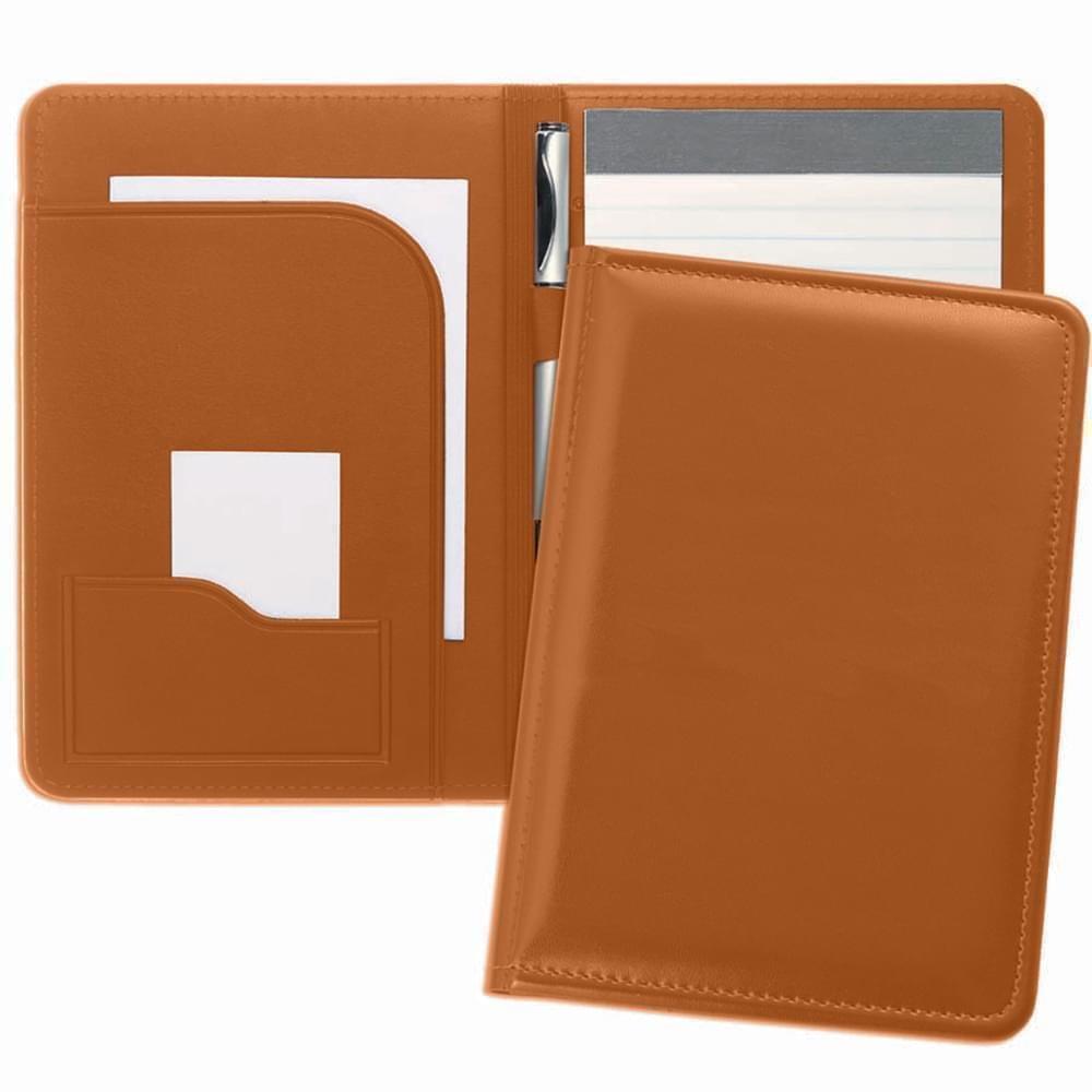 Grainedge Junior Folder-Faux Leather Vinyl-Tan