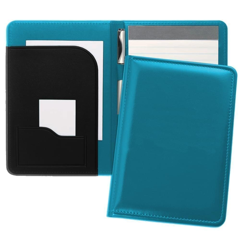 Grainedge Junior Folder-Faux Leather Vinyl-Turqoise
