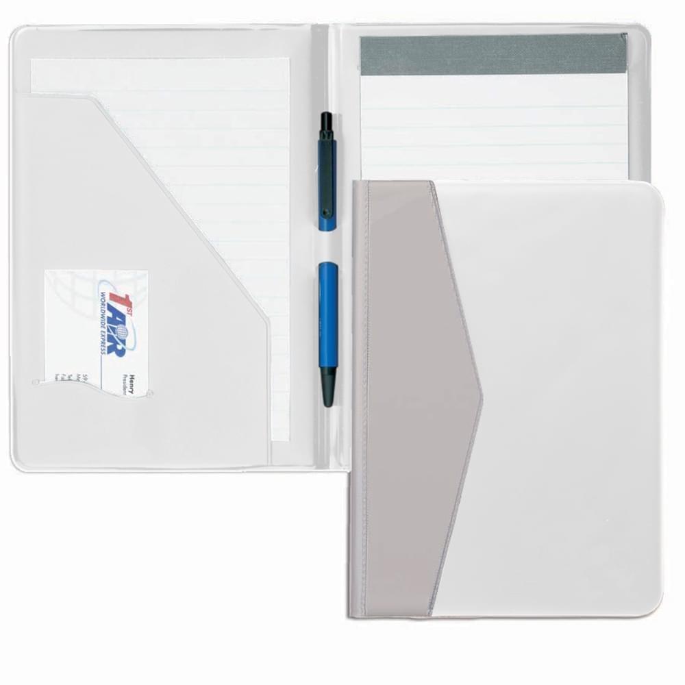 Hilites Sealed Junior Folder-Suedene-White