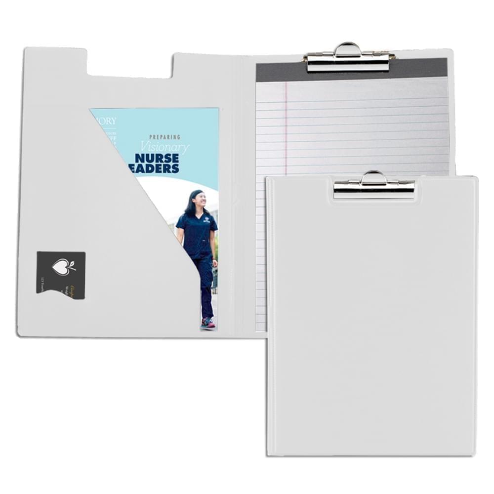Sealed Letter Clipboard-Suedene-White