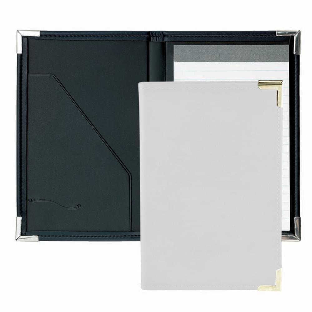 Stitched Junior Folder-Polished-White