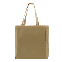 Long Handle Zip Top Natural Gusset