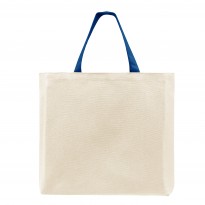 Natural Canvas T Bottom Tote