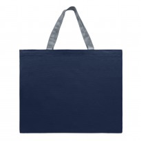 Dyed Canvas Flat Tote