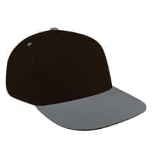 Black-Light Gray Ripstop Velcro Skate Hat
