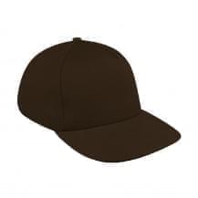 Black Twill Snapback Skate Hat