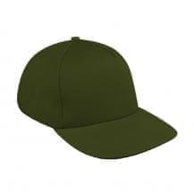 Olive Green Organic Velcro Skate Hat
