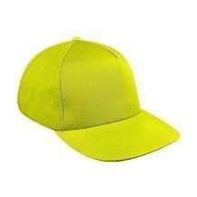 Safety Green Twill Velcro Skate Hat