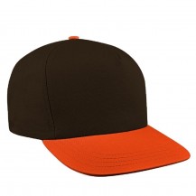 Black-Orange Domestic Velcro 5 Panel