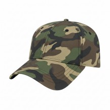 Olive Woodland Solid Lowstyle Woodland Snapback Baseball Cap