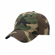 Olive Woodland Solid Unstructured Woodland Snapback Baseball Cap
