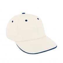 White-Navy Ripstop Leather Lowstyle