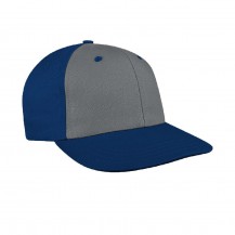 Light Gray-Navy Domestic Snapback Prostyle