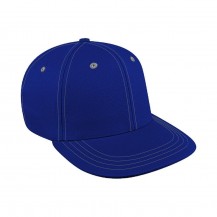 Royal Blue-Light Gray Domestic Snapback Prostyle