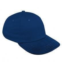Navy Pro Knit Leather Dad Cap