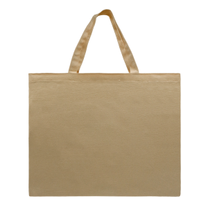 USA Made Natural Natural Canvas Flat Tote