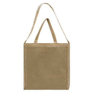 USA Made Natural Natural Canvas T Bottom Shoulder Carry Tote
