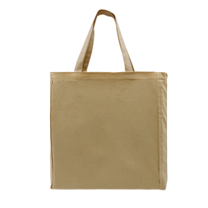 USA Made Natural Zipper Pocket Natural Canvas T Bottom