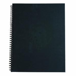 8 1/2" x 11" Journal with 100 Sheets-Black