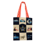Full Bleed Printed Handle Canvas Flat Tote