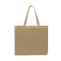 Long Handle Natural T Bottom Tote