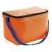 USA Made Nylon Poly 6 Pack Coolers, Orange-Royal, 100960-AX3